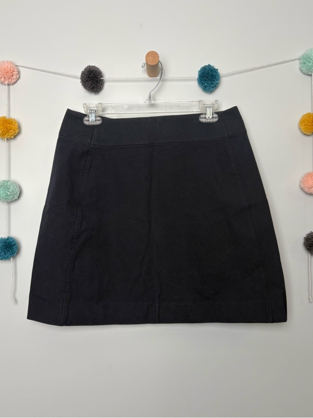 MM Lafleur Black Mini Pencil Skirt